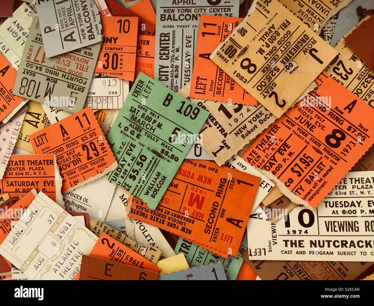 Ticket stubs hires stock photography and images Alamy