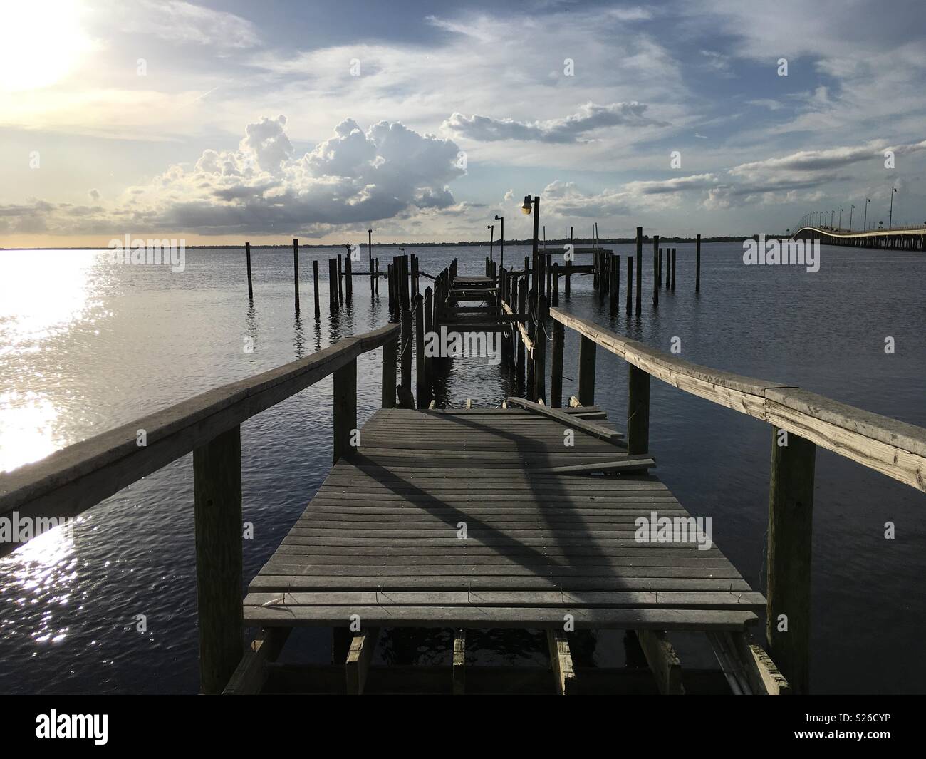 Punta gorda broken pier hires stock photography and images Alamy