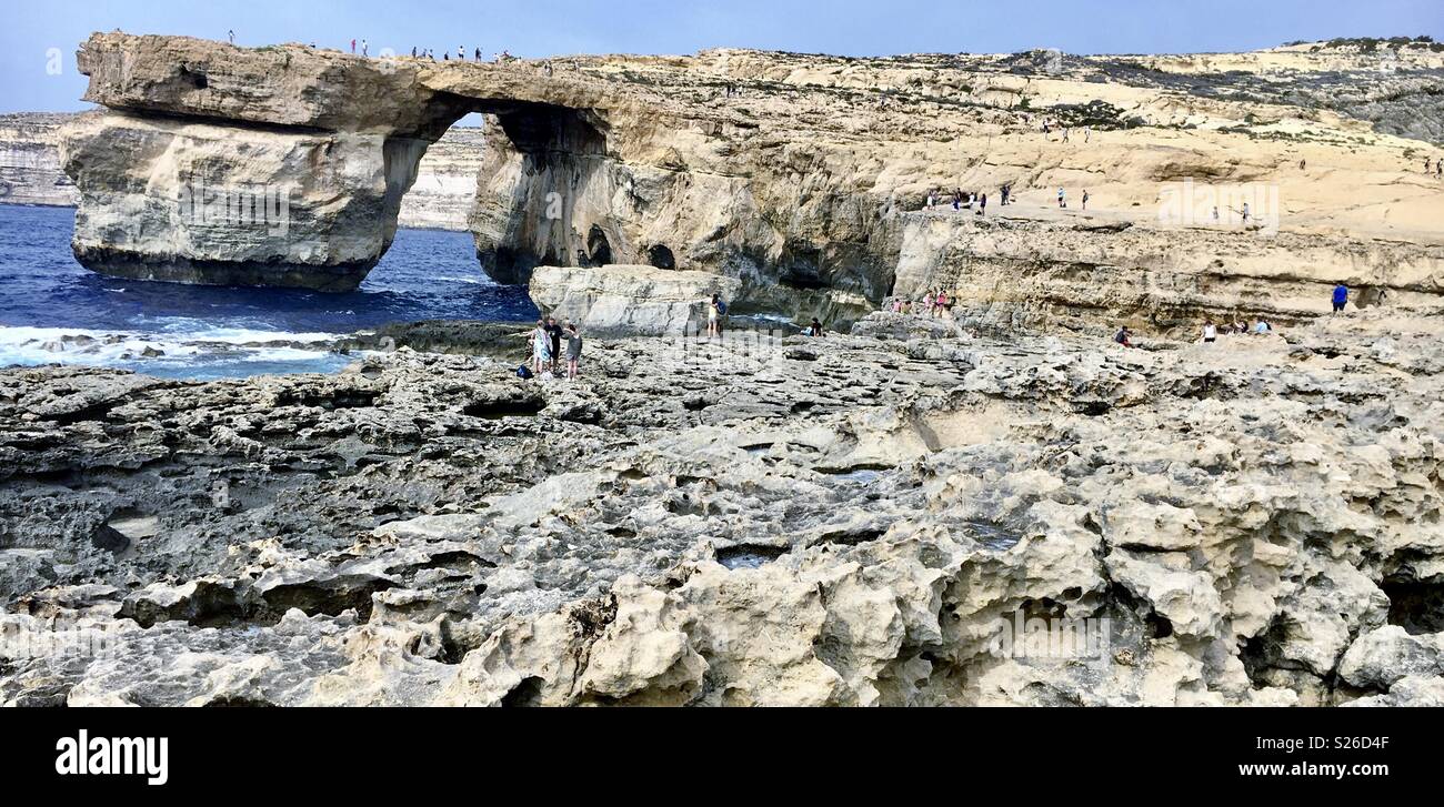 Saint Laurence Gozo Malta - Smartphone Captured Stock Image