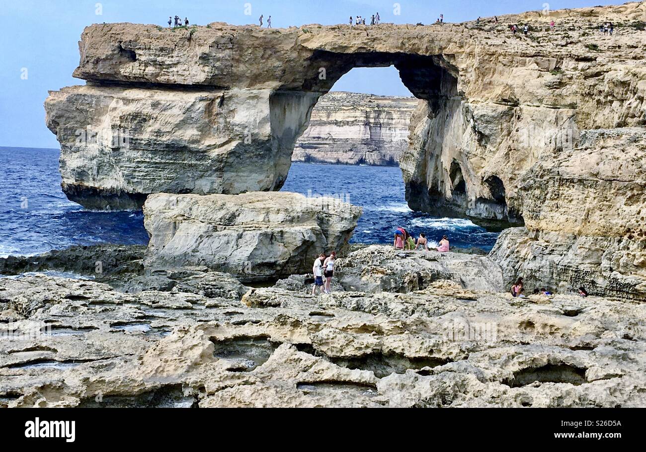 Saint Laurence Gozo Malta - Smartphone Captured Stock Image