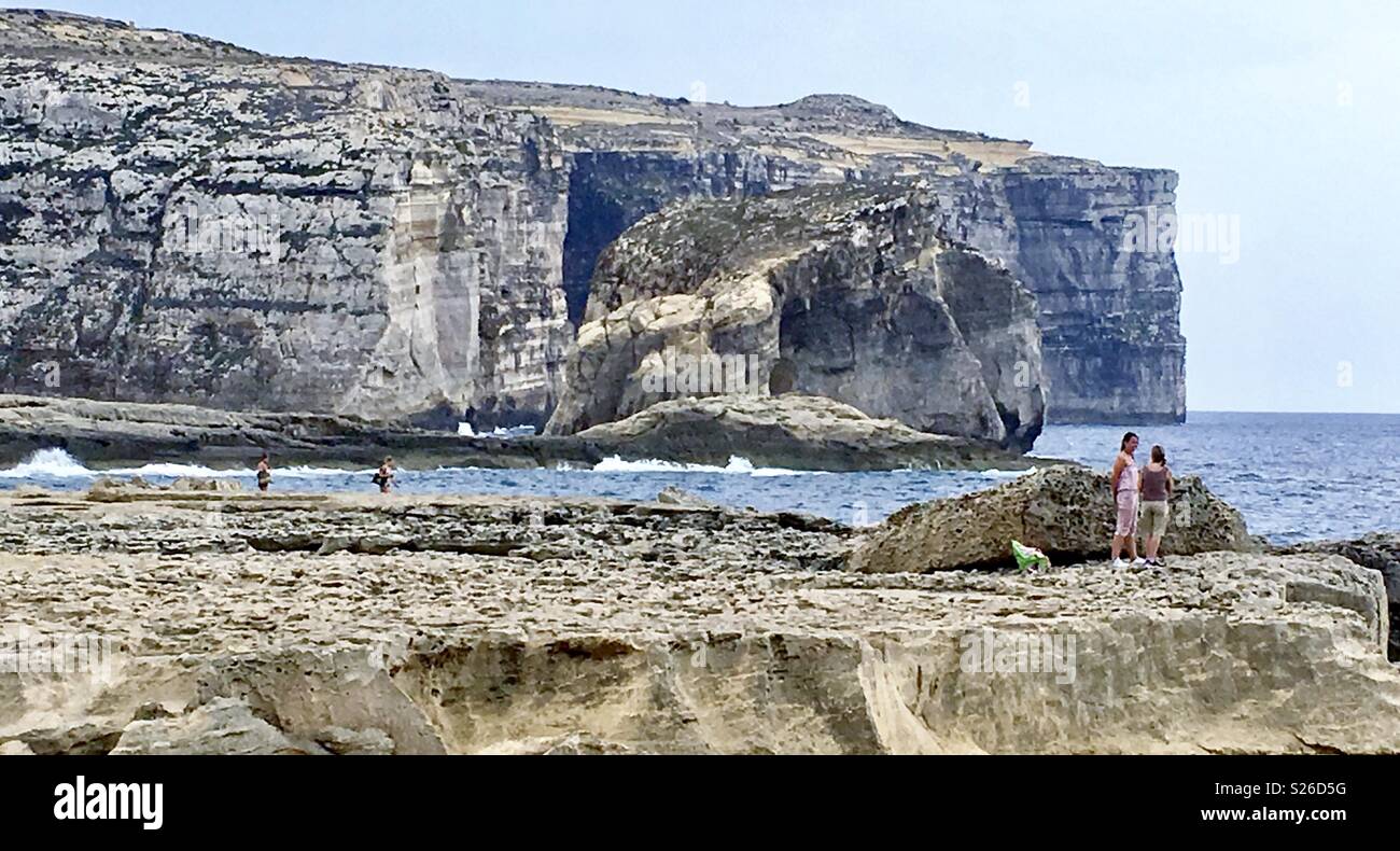 Saint Laurence Gozo Malta - Smartphone Captured Stock Image