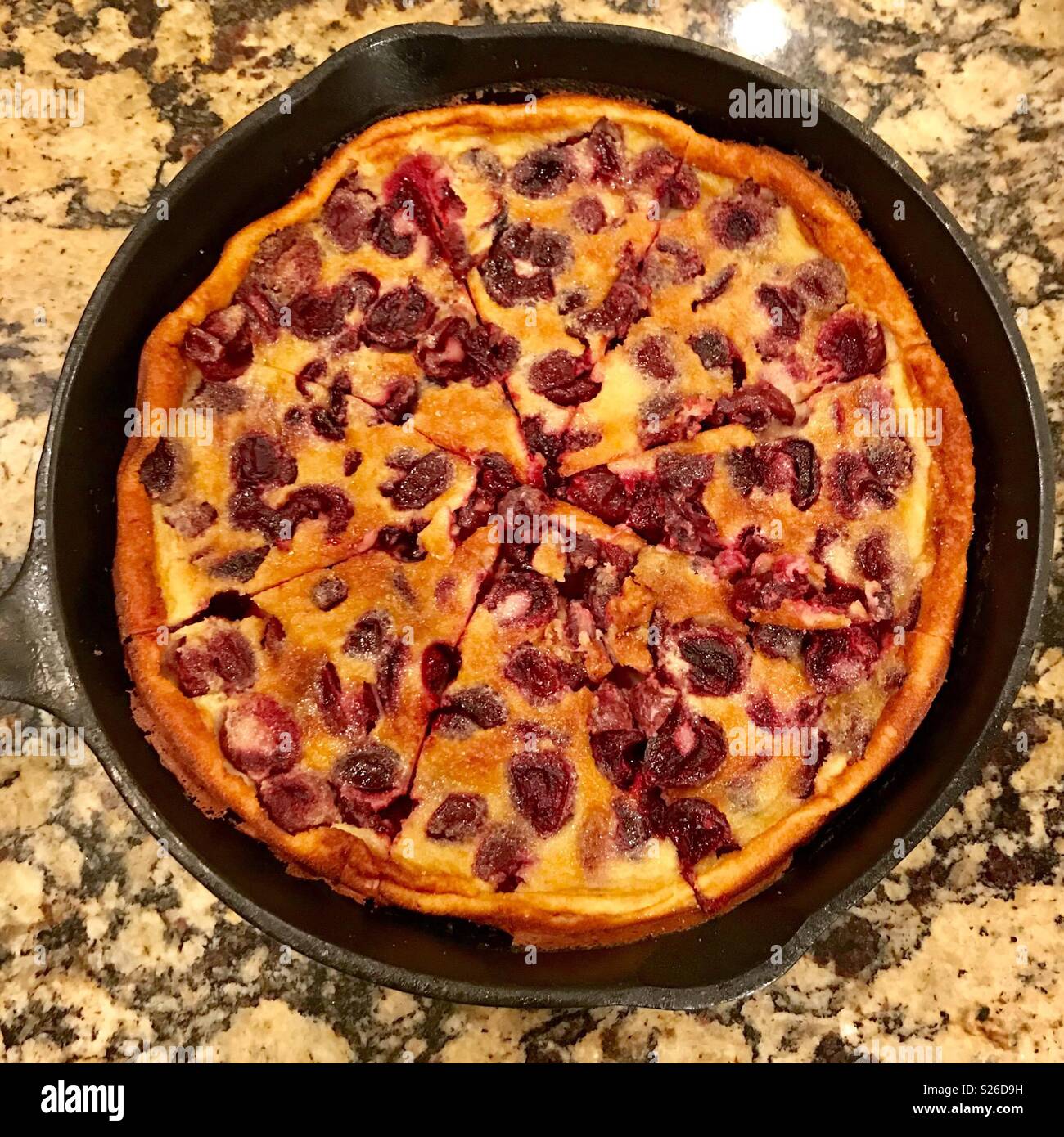 Cherry pie - Smartphone Captured Stock Image