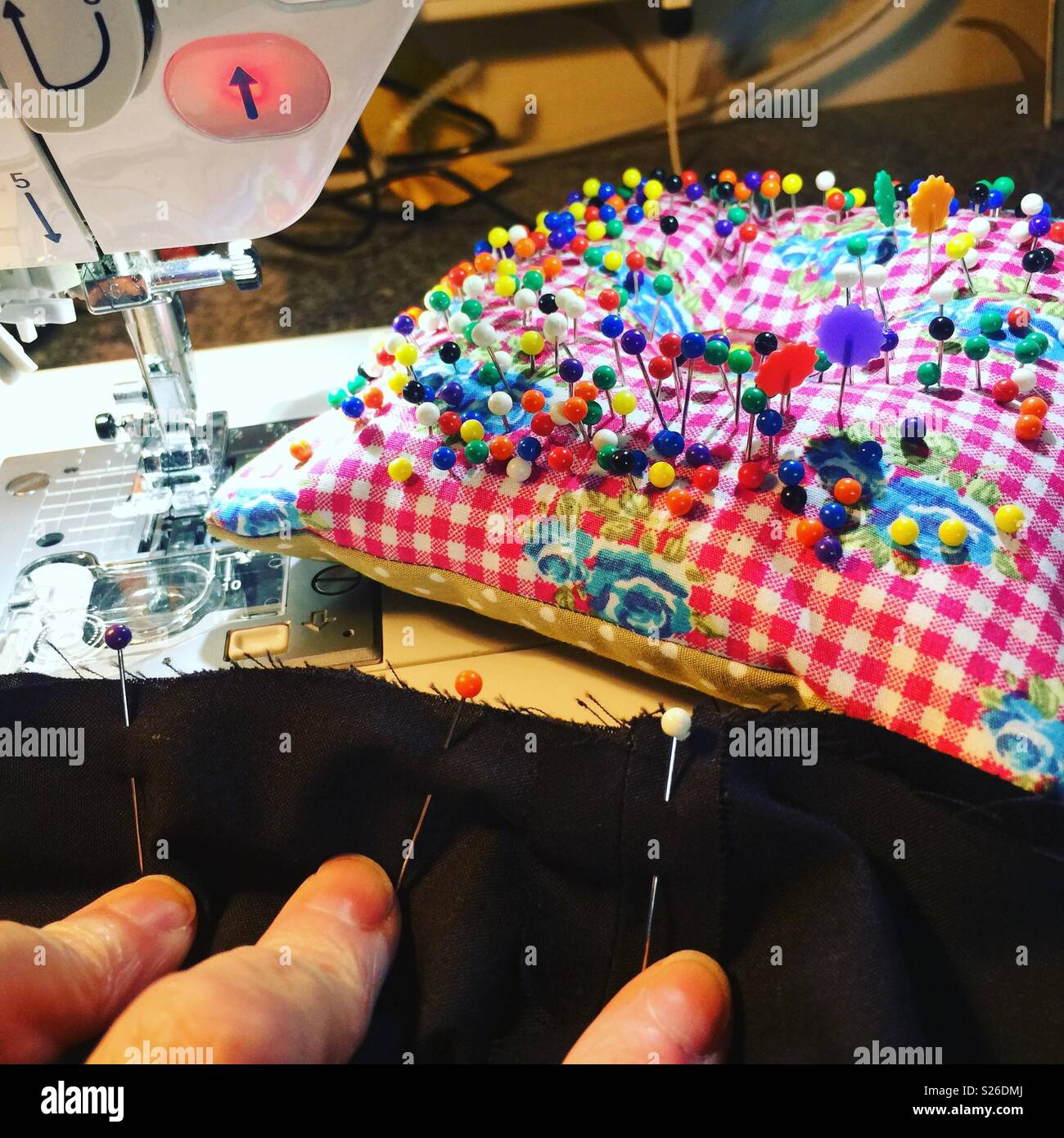 Sewing notions - Smartphone Captured Stock Image