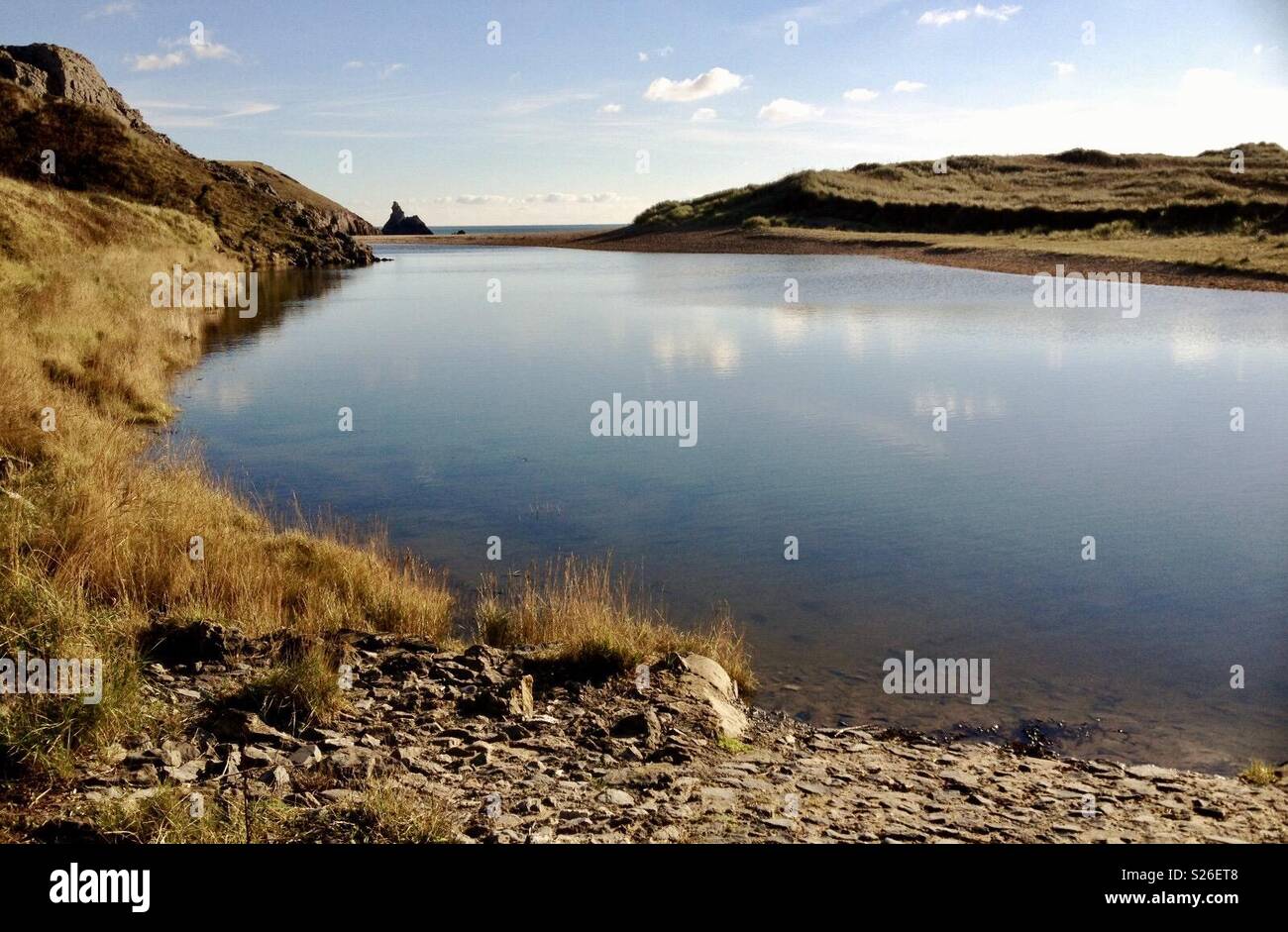 Bosherston church wales hi-res stock photography and images - Alamy