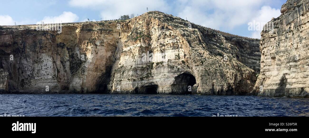 Malta boat trip - Smartphone Captured Stock Image