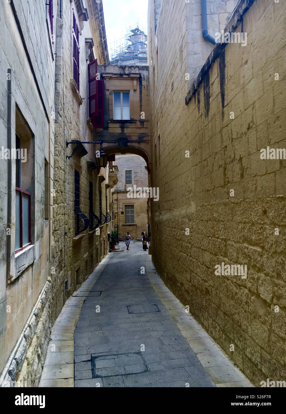 Mdina Malta - Smartphone Captured Stock Image