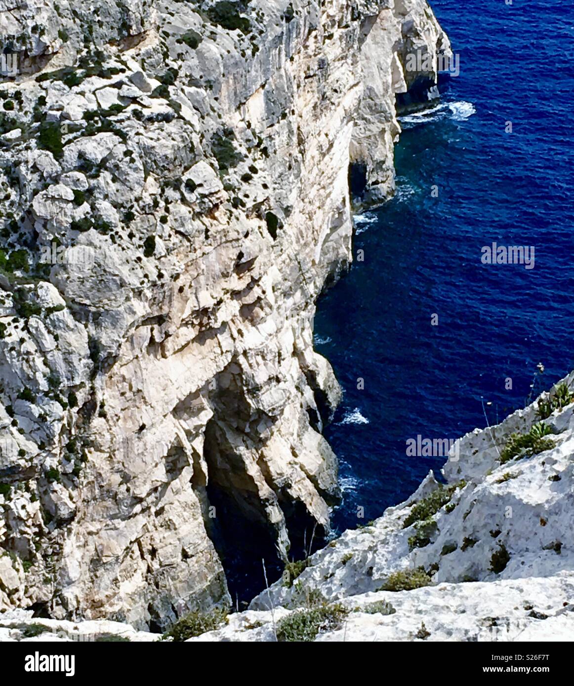 Zurrieq Malta - Smartphone Captured Stock Image