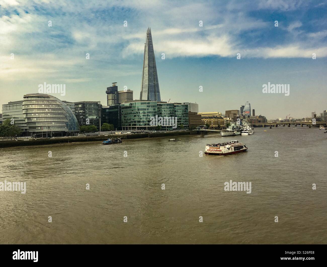 London - Smartphone Captured Stock Image