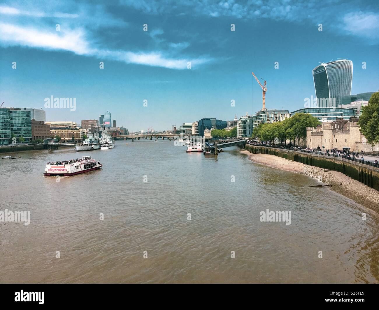 London - Smartphone Captured Stock Image