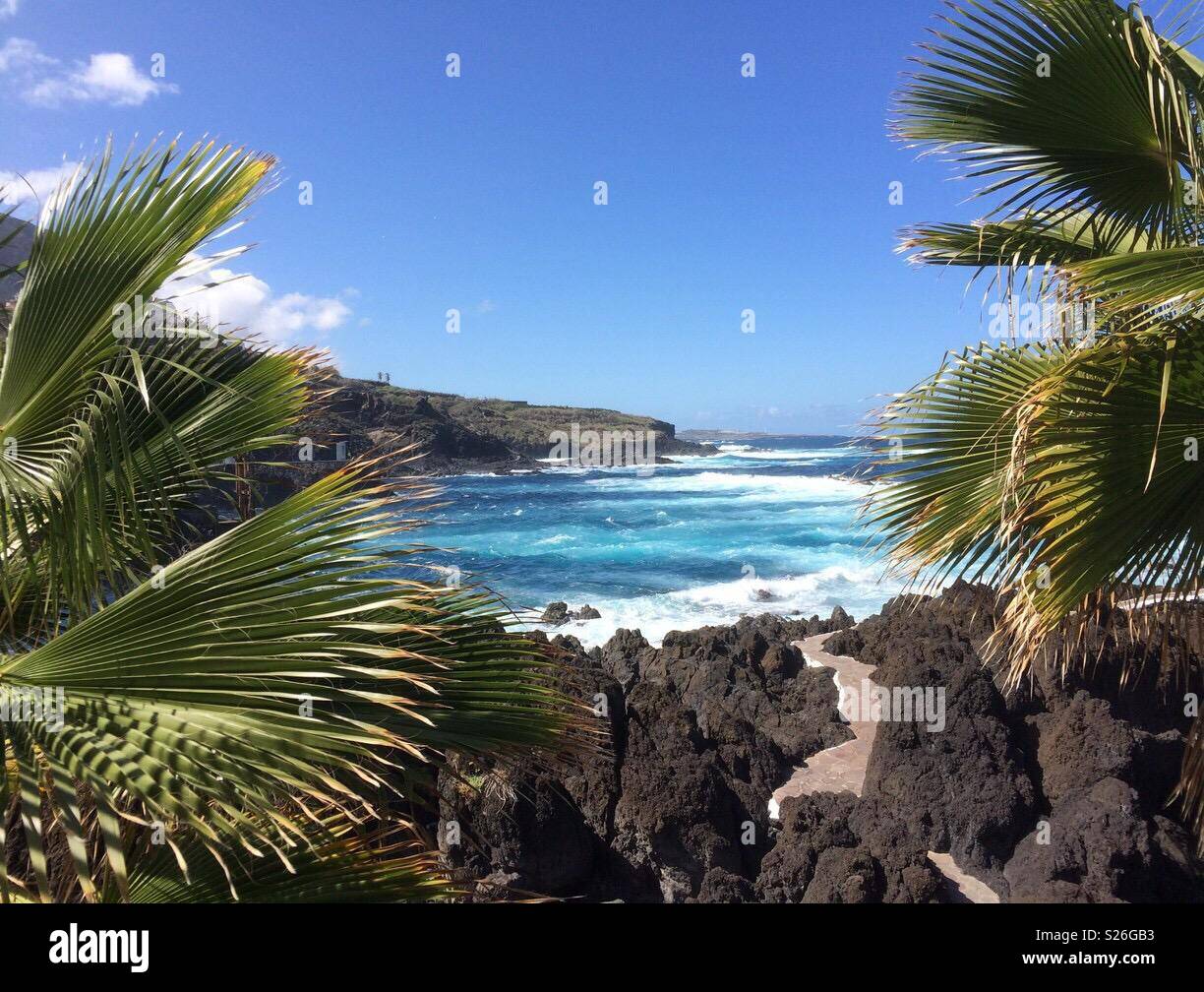 Ocean spray - Smartphone Captured Stock Image