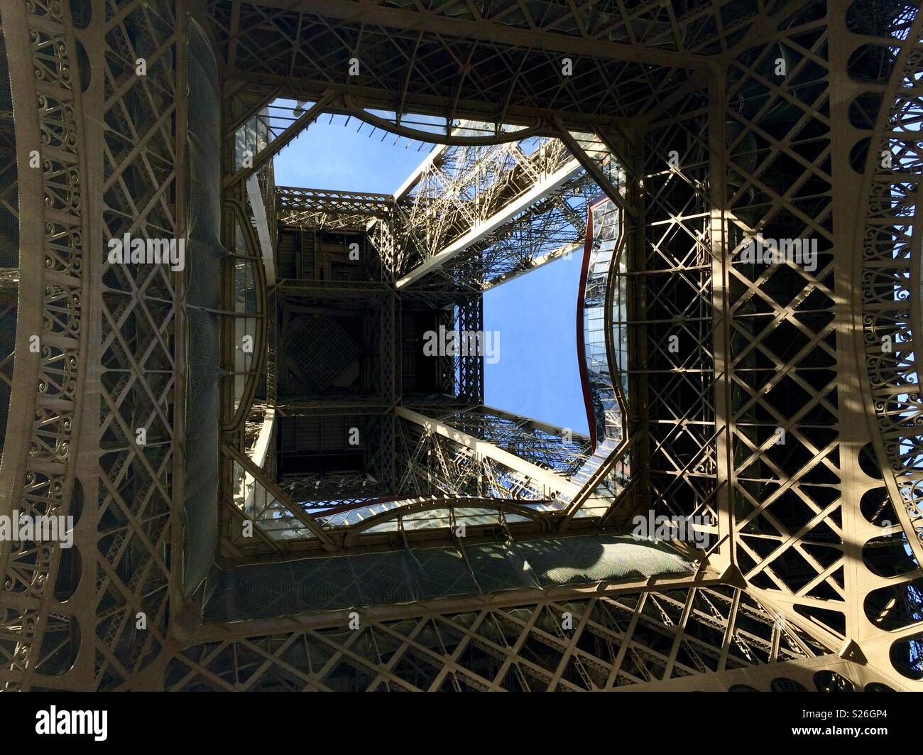 Eiffel Tower - Smartphone Captured Stock Image