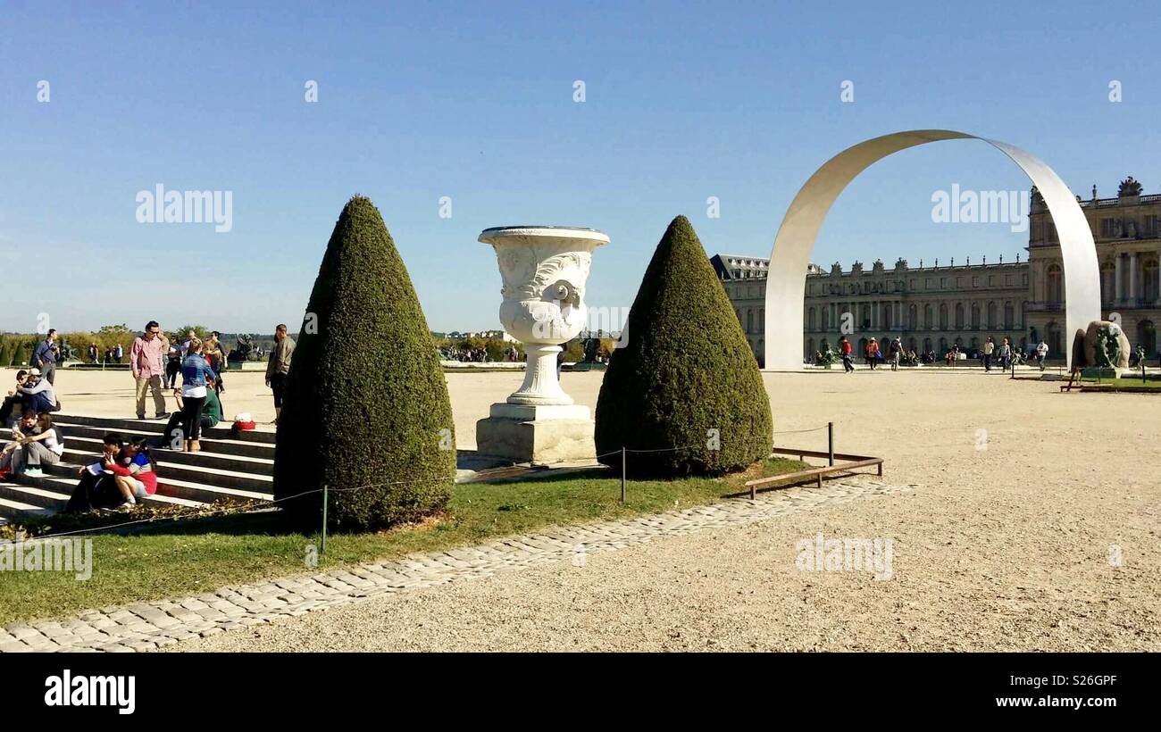 Palace of Versailles - Smartphone Captured Stock Image
