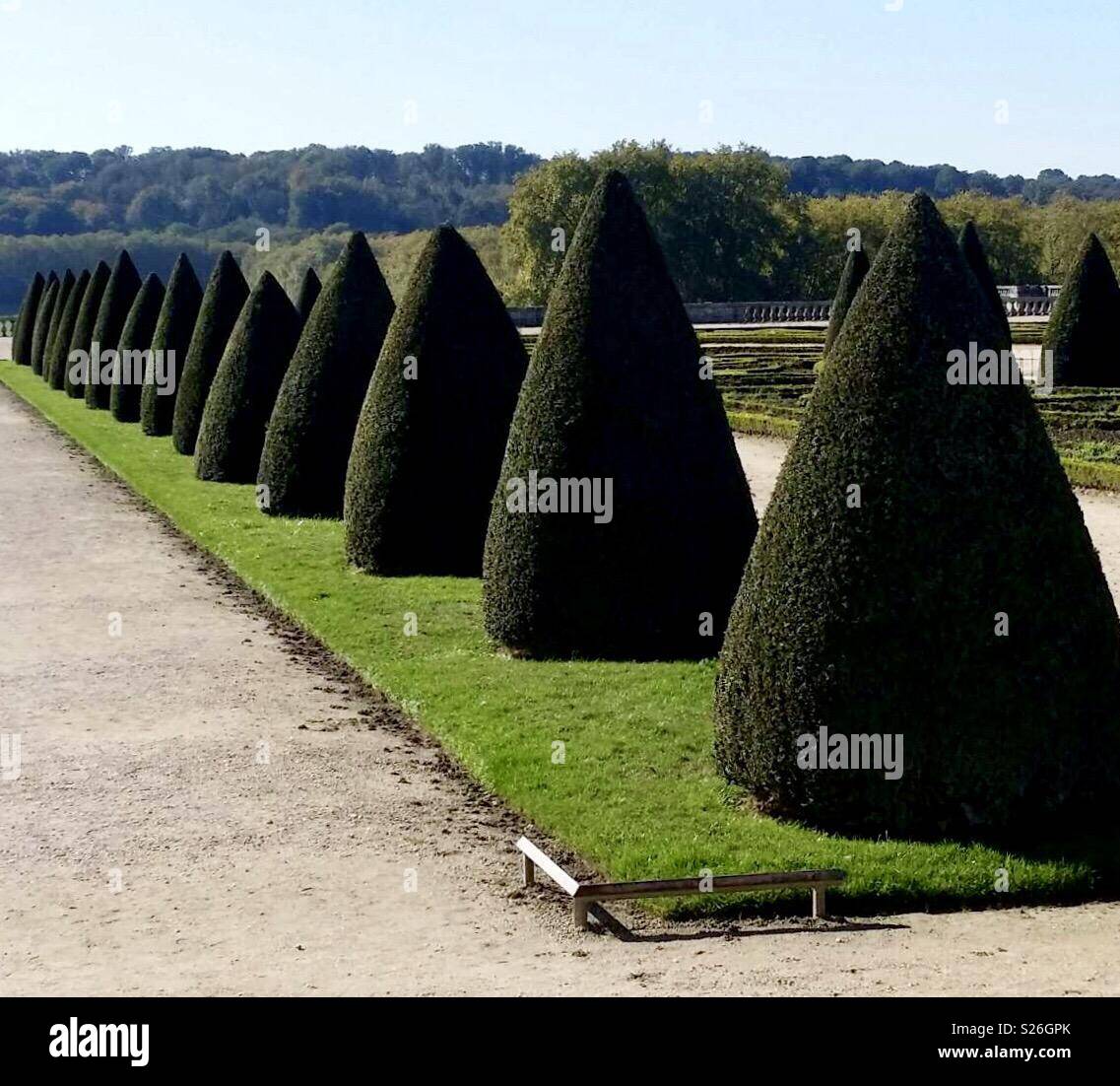 Palace of Versailles - Smartphone Captured Stock Image