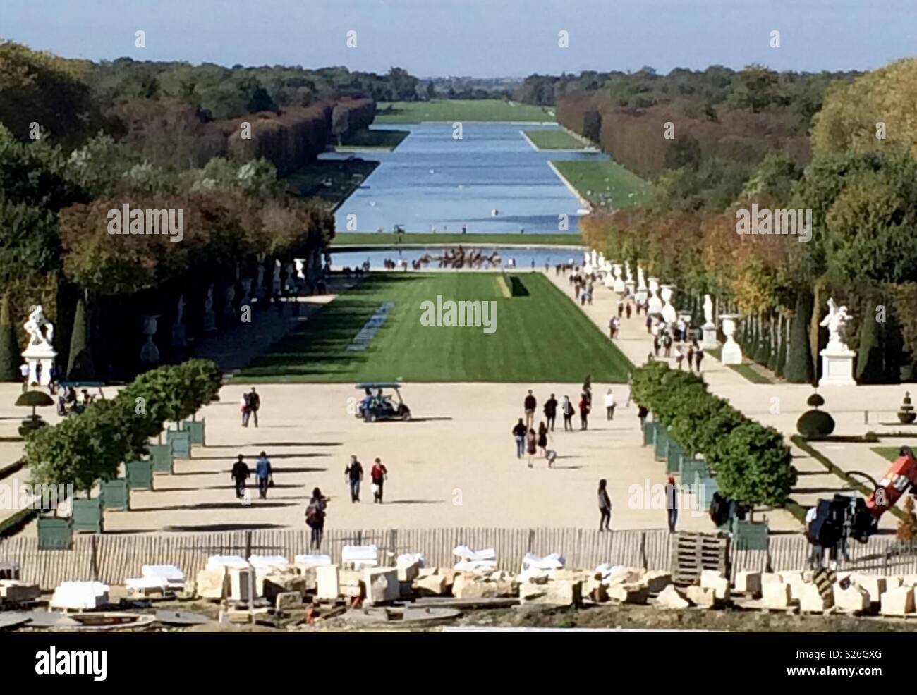 Palace of Versailles - Smartphone Captured Stock Image
