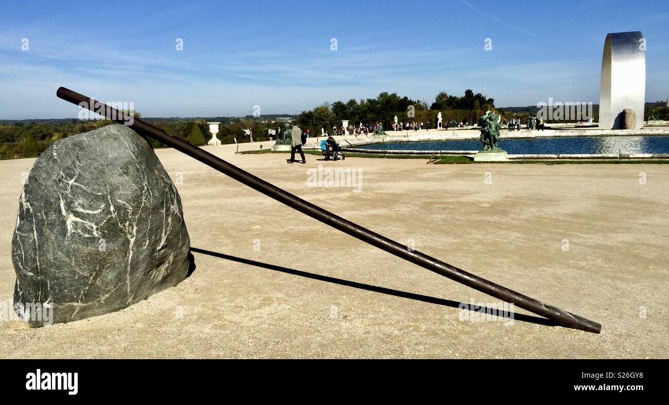 Palace of Versailles - Smartphone Captured Stock Image