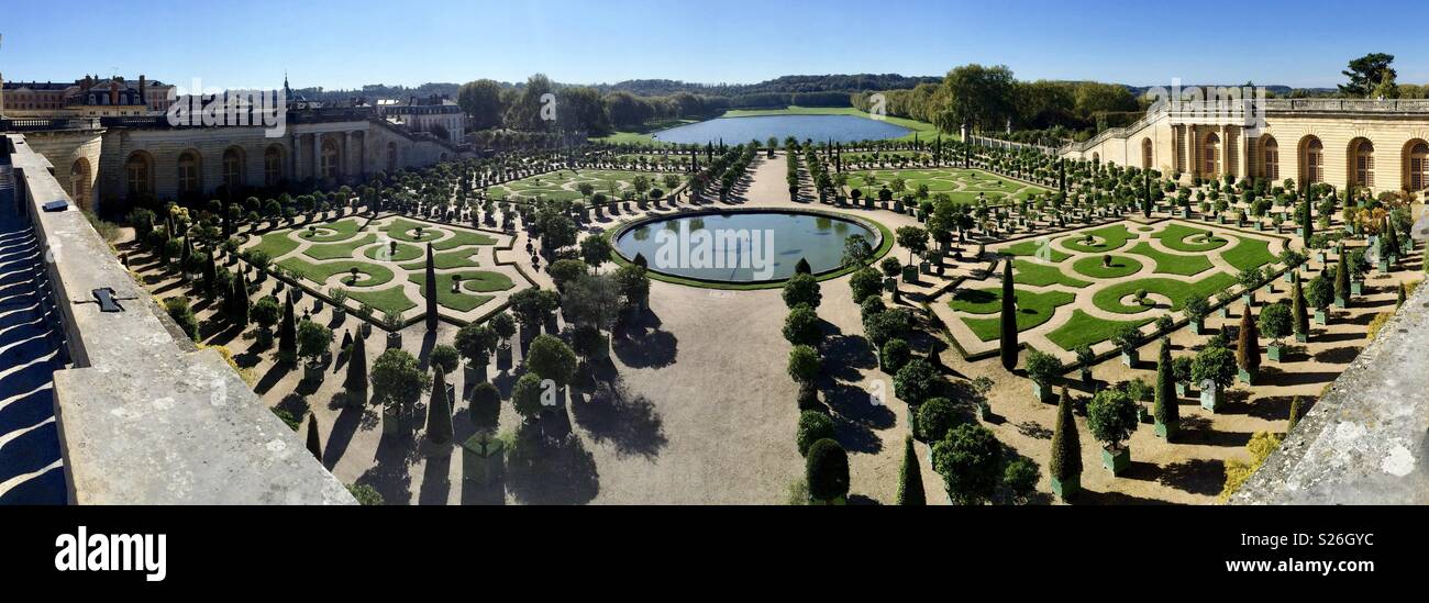 Palace of Versailles - Smartphone Captured Stock Image