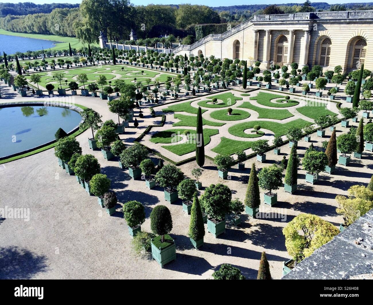Palace of Versailles - Smartphone Captured Stock Image