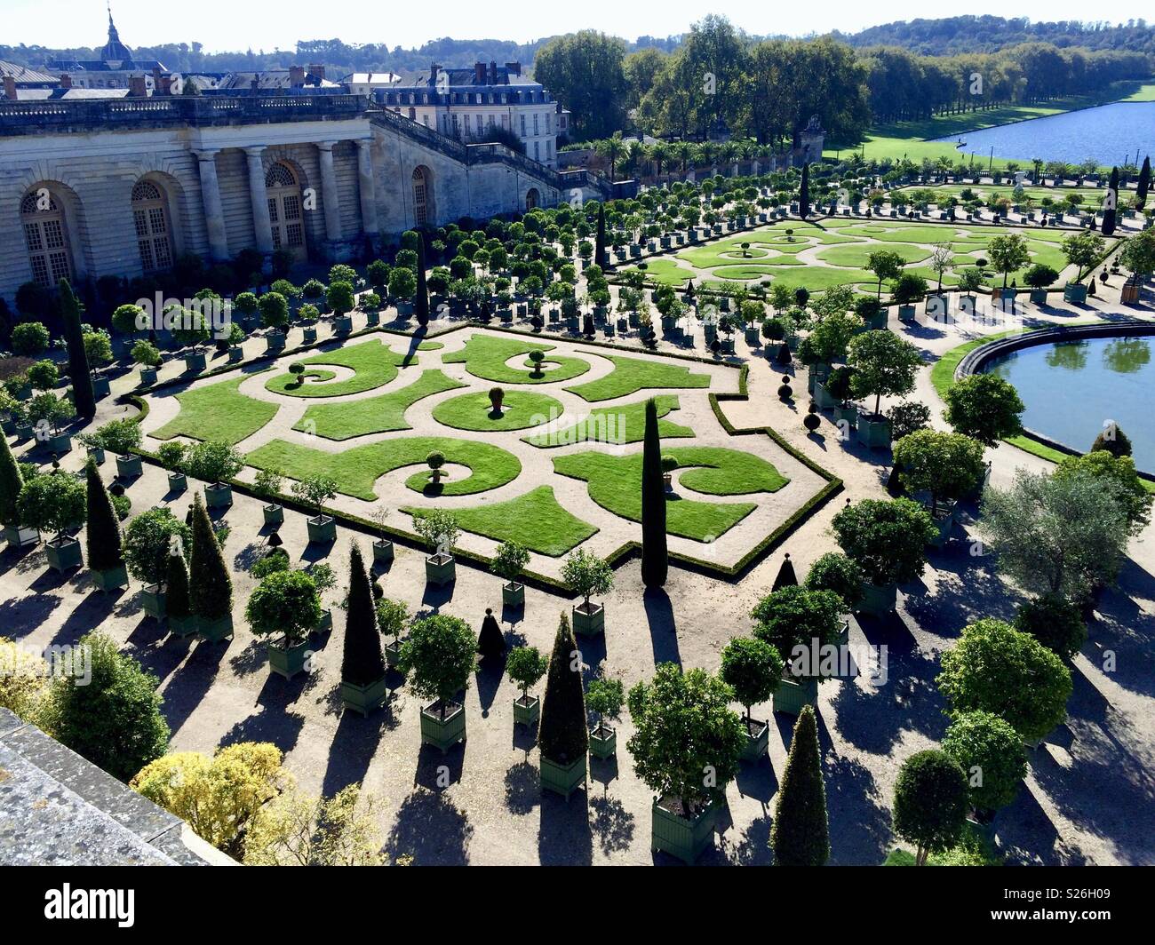 Palace of Versailles - Smartphone Captured Stock Image