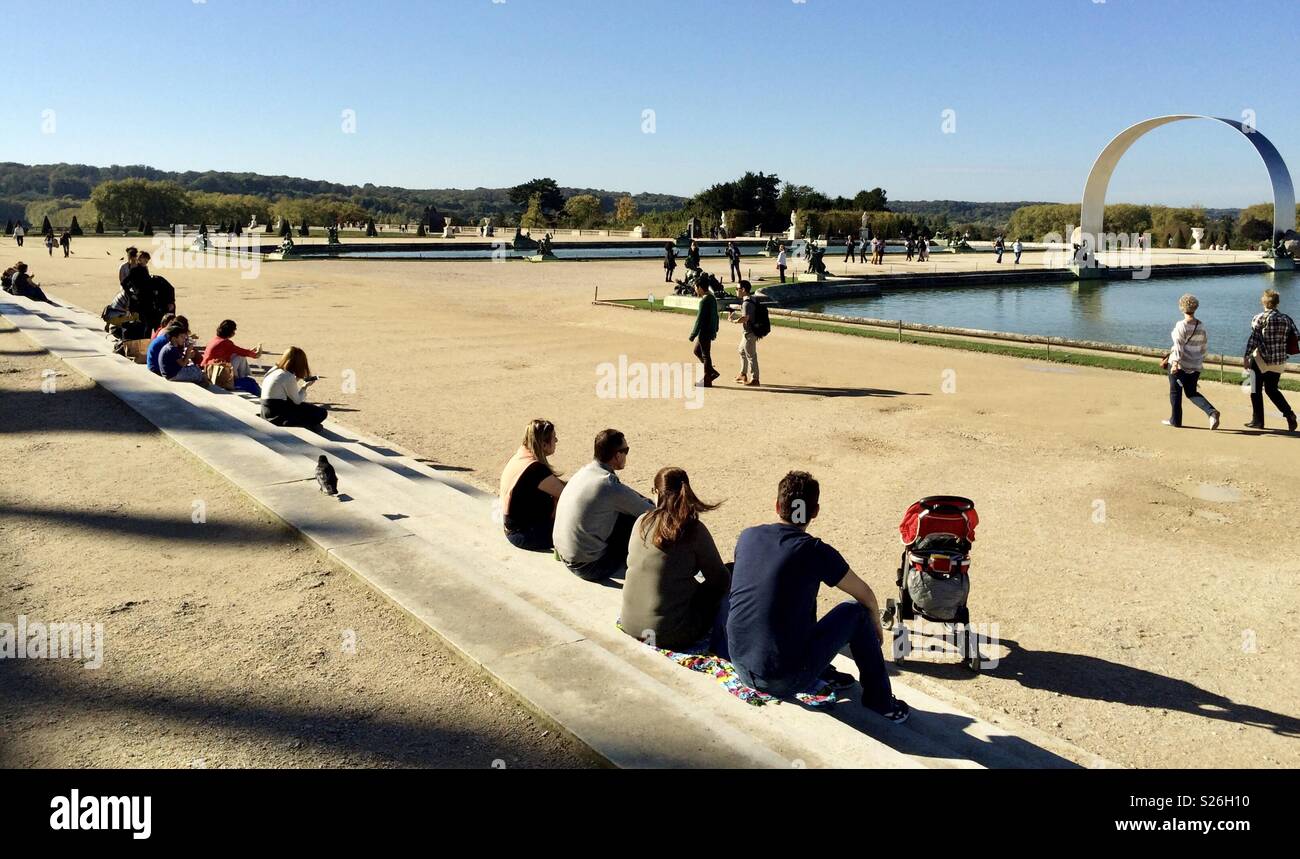Palace of Versailles - Smartphone Captured Stock Image