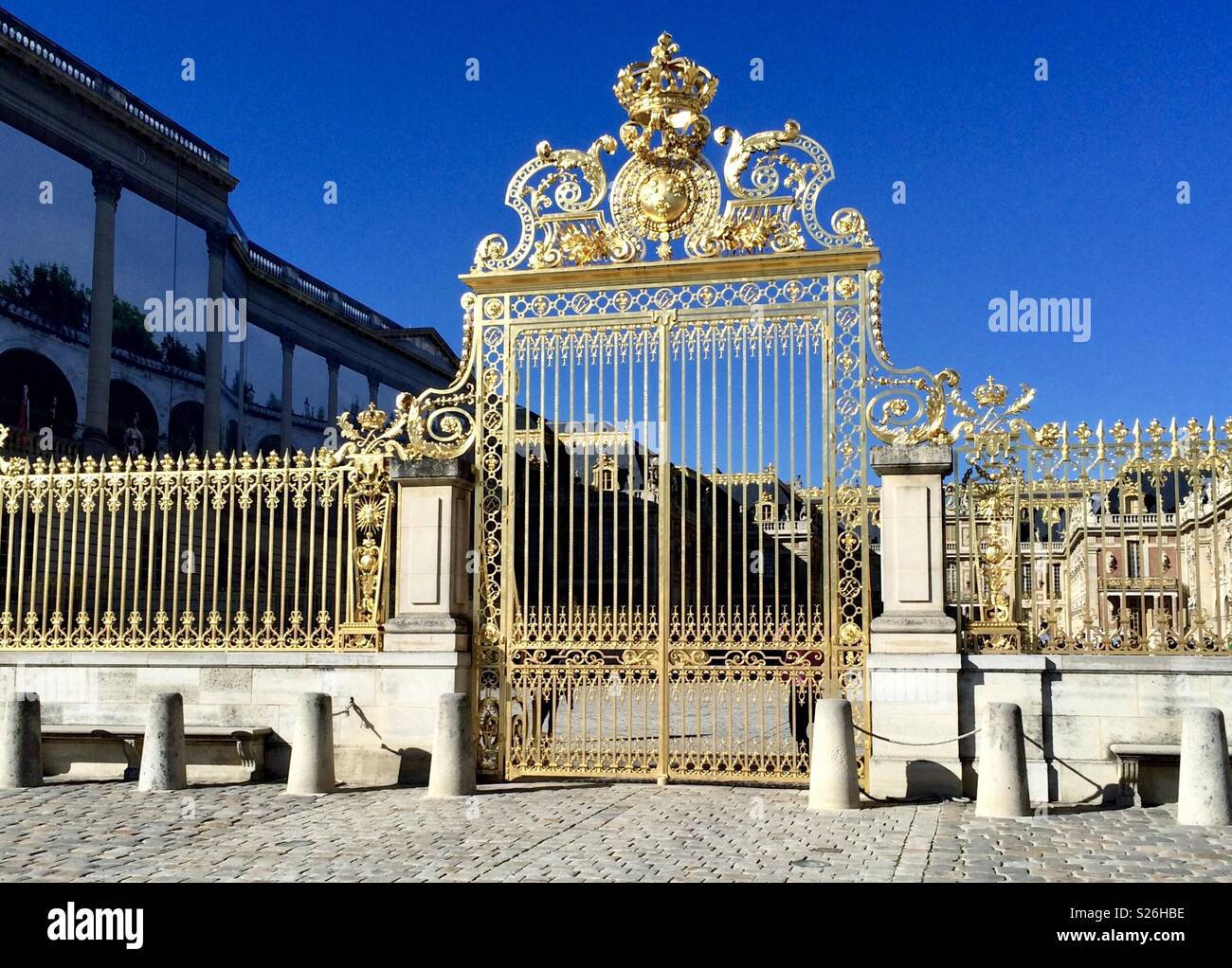 Palace of Versailles - Smartphone Captured Stock Image