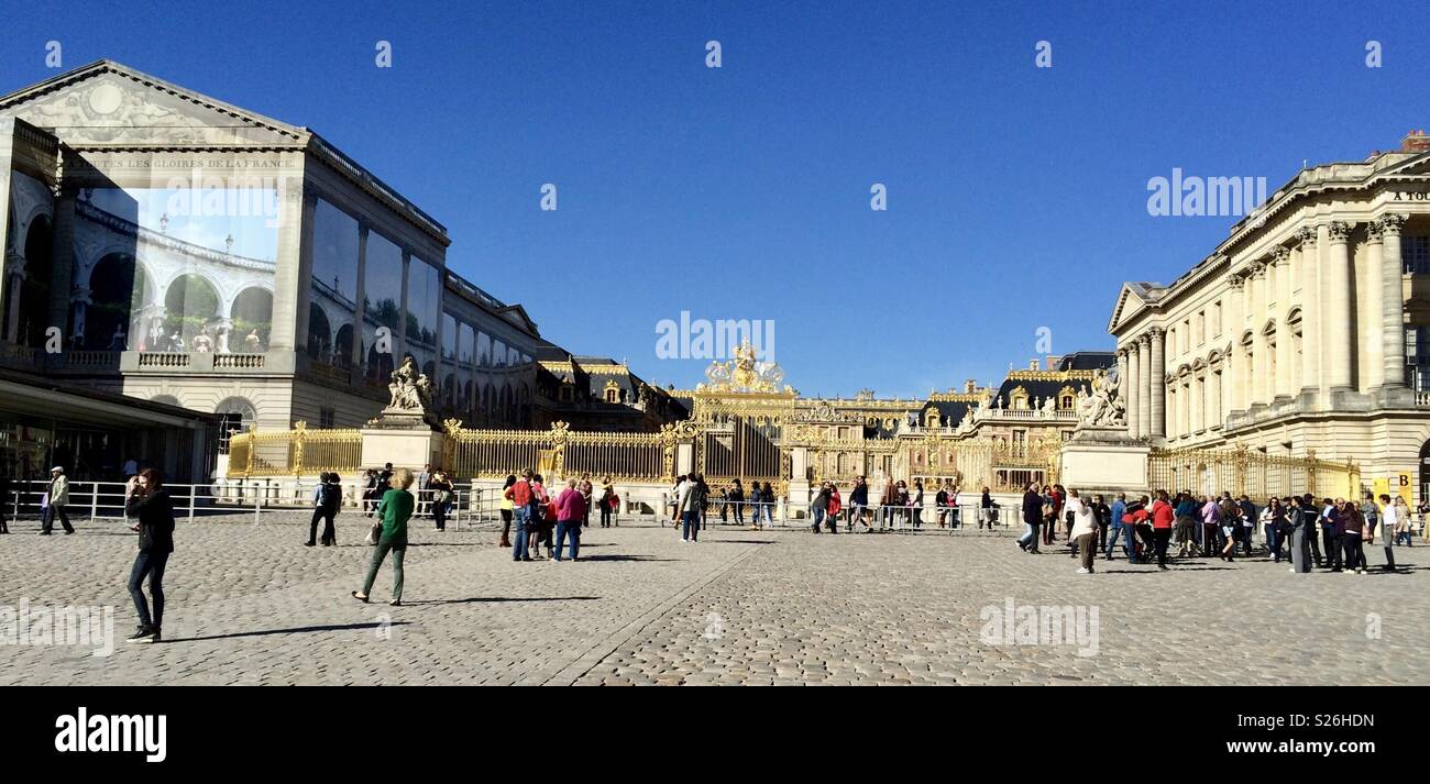 Palace of Versailles - Smartphone Captured Stock Image