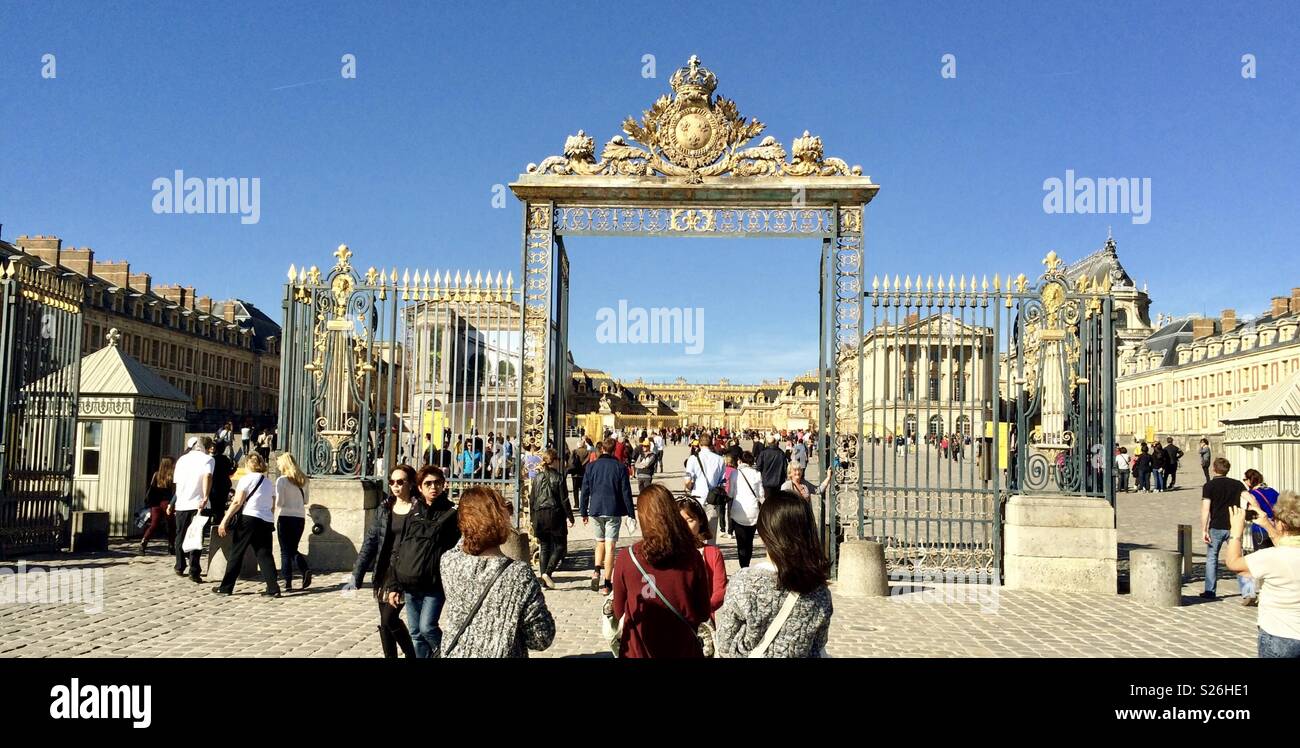 Palace of Versailles - Smartphone Captured Stock Image