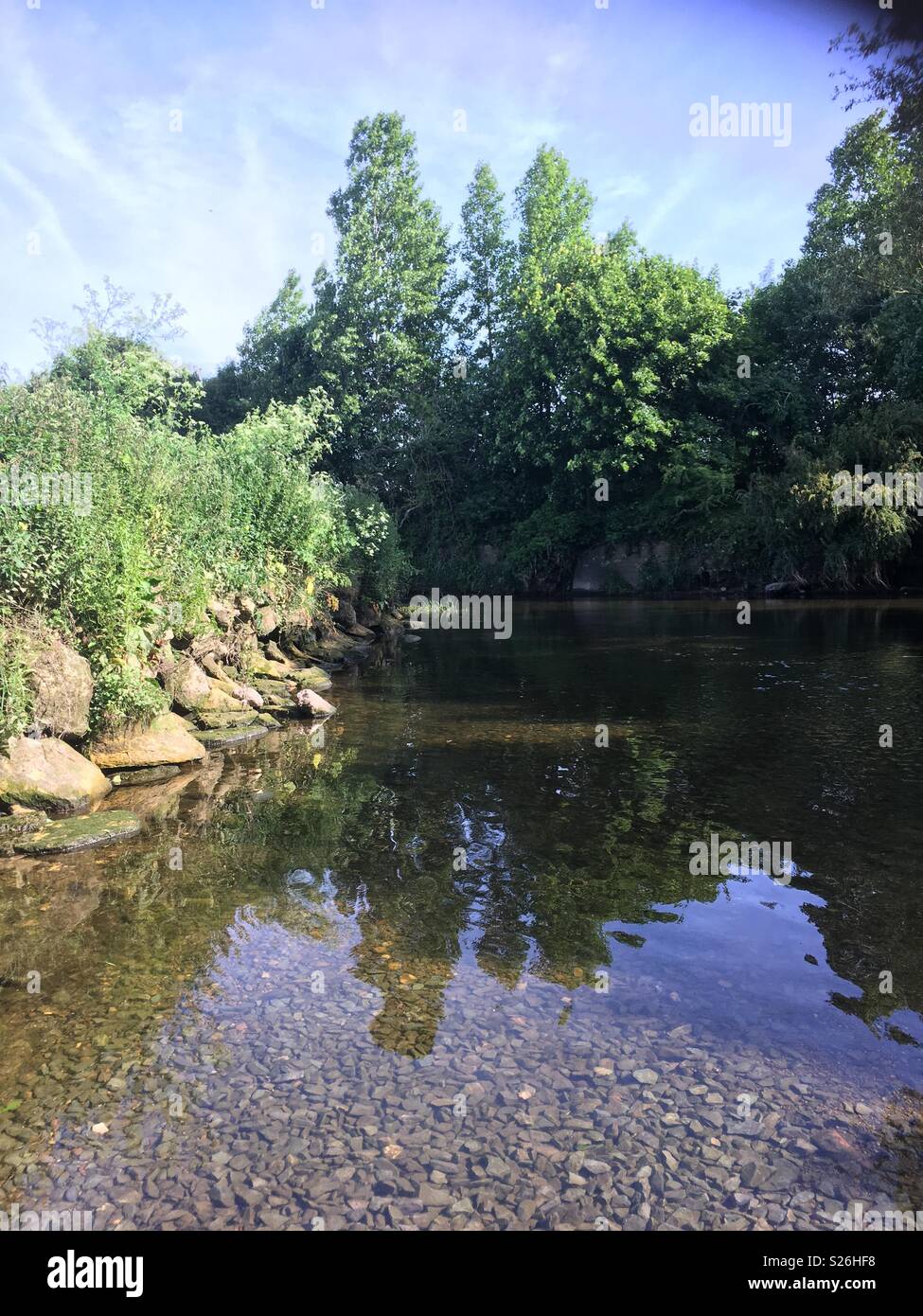 Tranquil river hi-res stock photography and images - Alamy