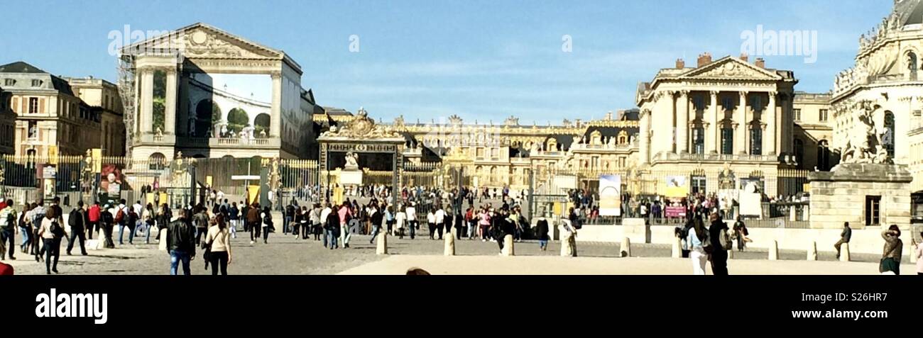 Palace of Versailles - Smartphone Captured Stock Image