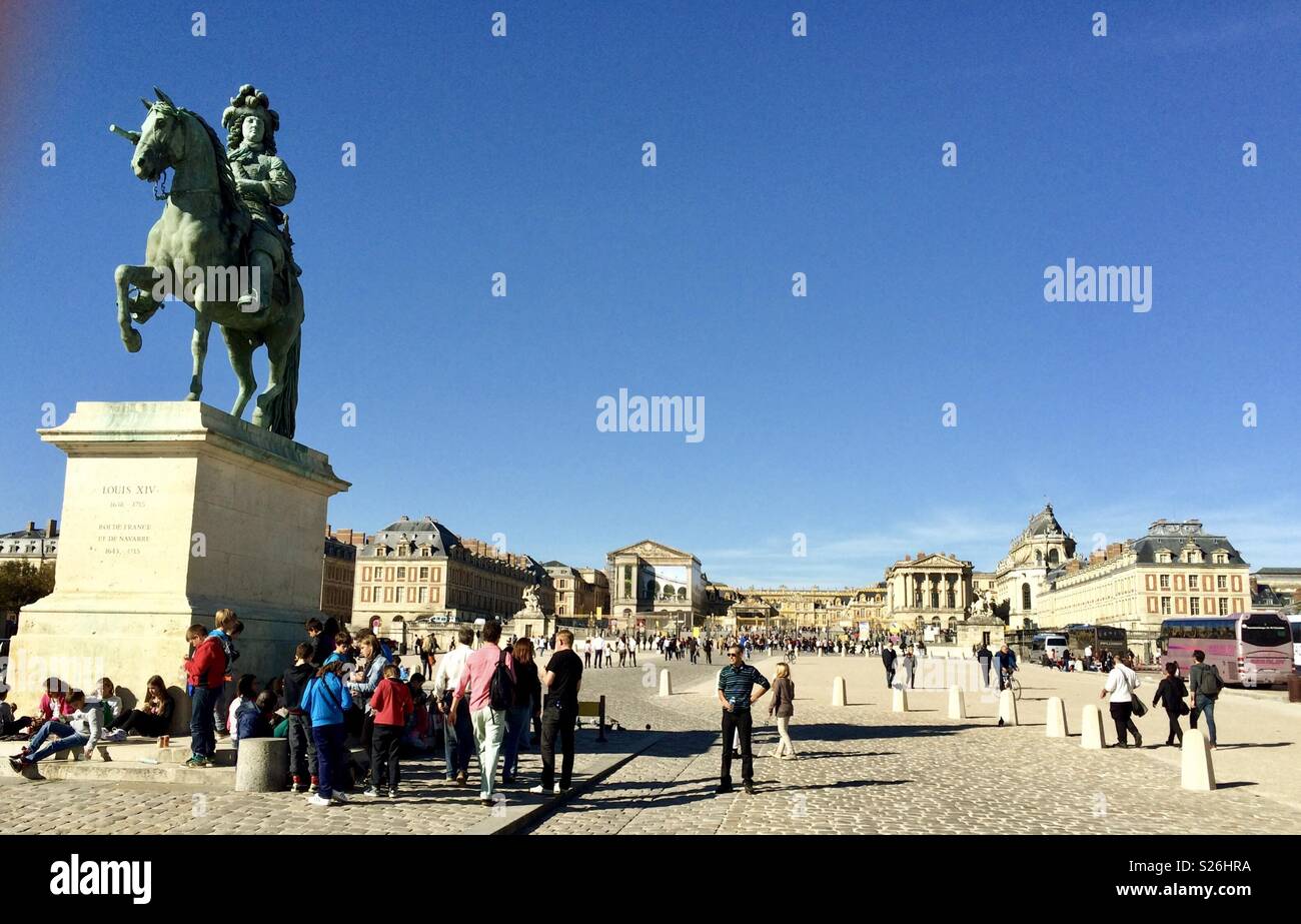 Palace of Versailles - Smartphone Captured Stock Image