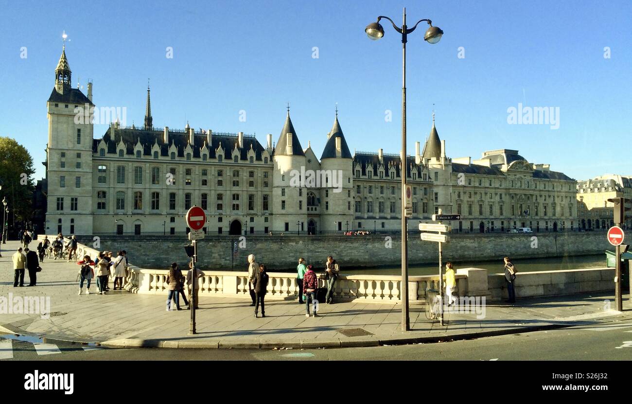 Paris France - Smartphone Captured Stock Image