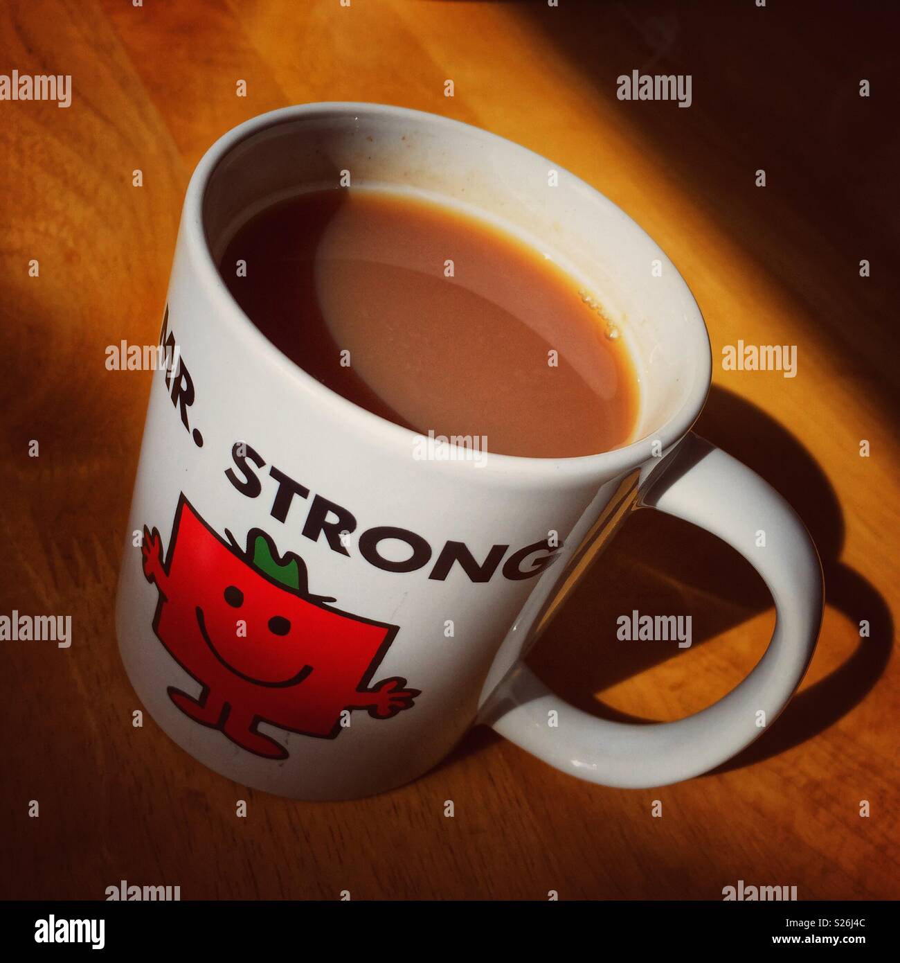 A strong cup of tea. Stock Photo