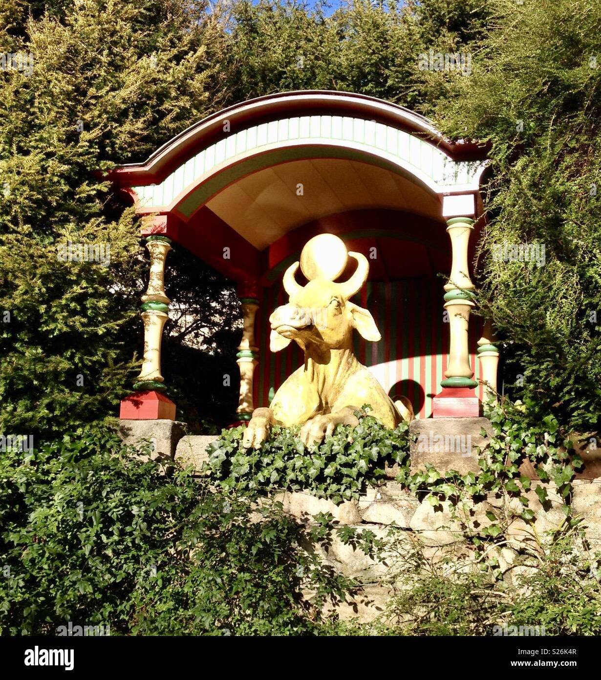 Biddulph grange National trust stoke on Trent - Smartphone Captured Stock Image
