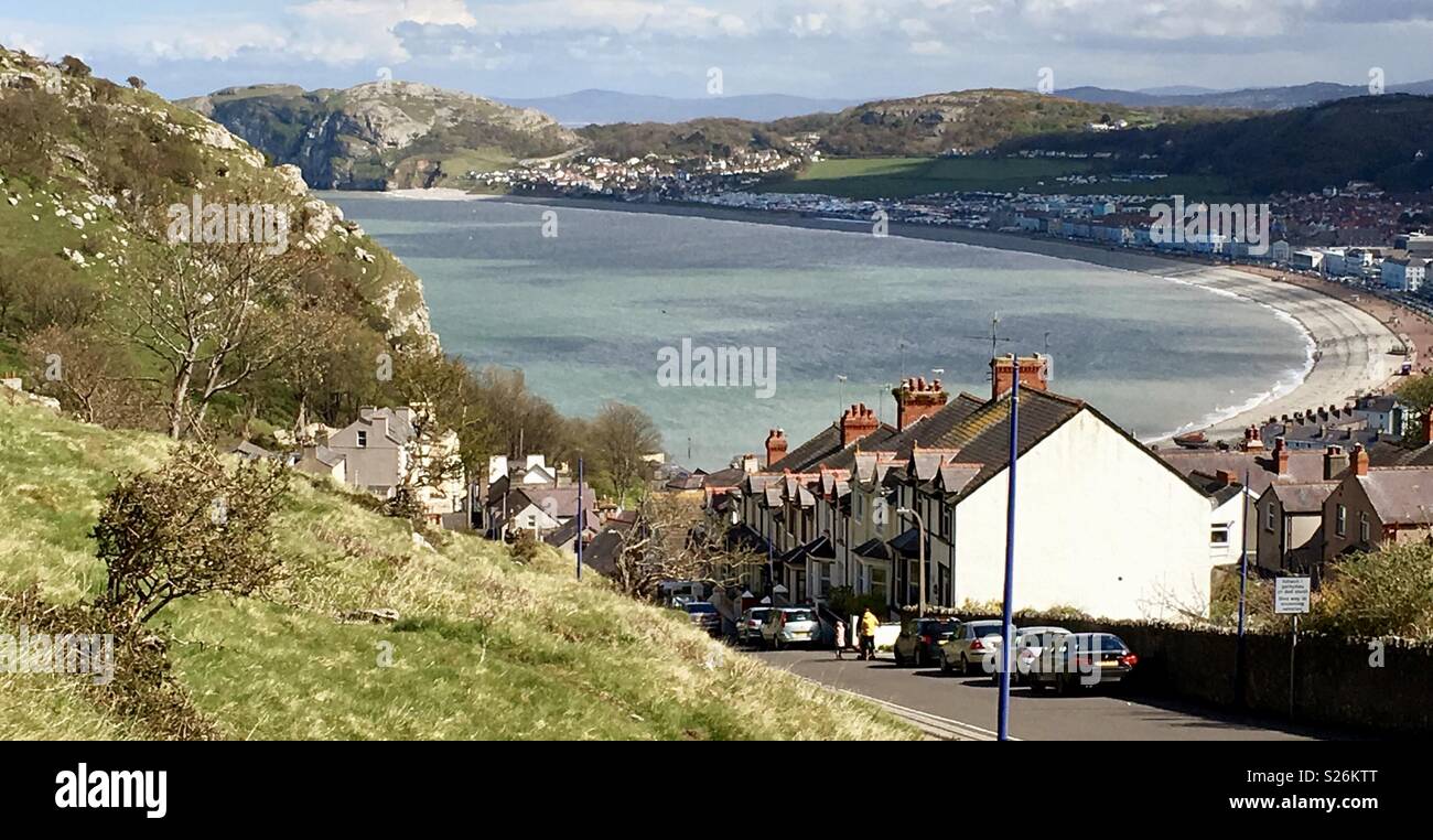 Llandudno. North wales - Smartphone Captured Stock Image