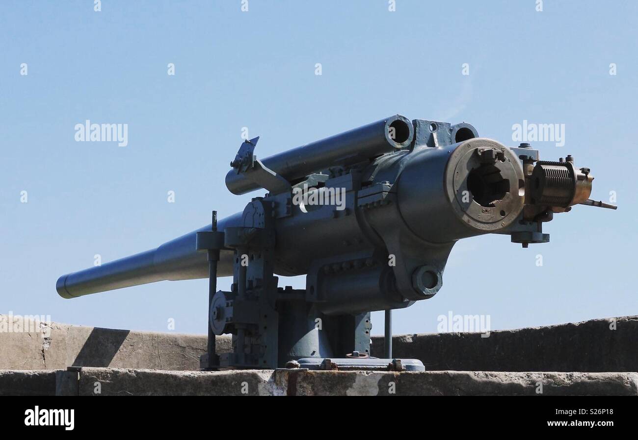 The Priory Artillery - Smartphone Captured Stock Image