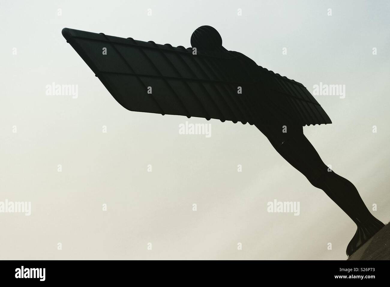 Angel of the North - Smartphone Captured Stock Image