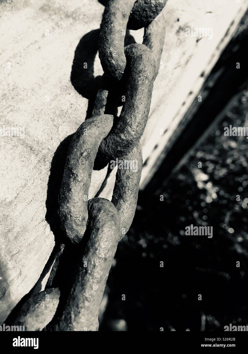 Chain links - Smartphone Captured Stock Image