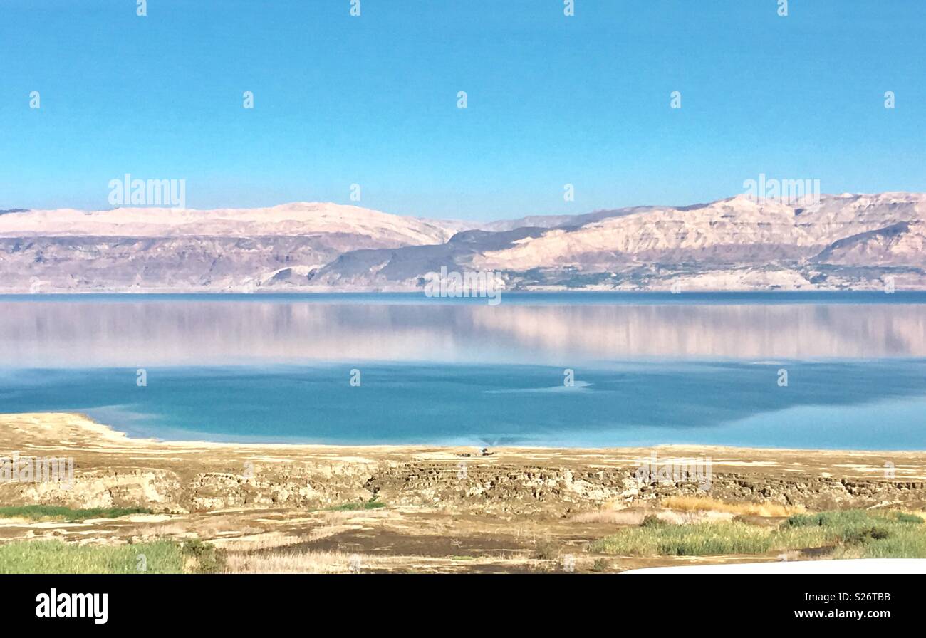 The Dead Sea in Israel Stock Photo