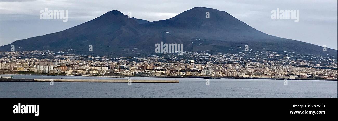 Vesuvius Naples Stock Photo