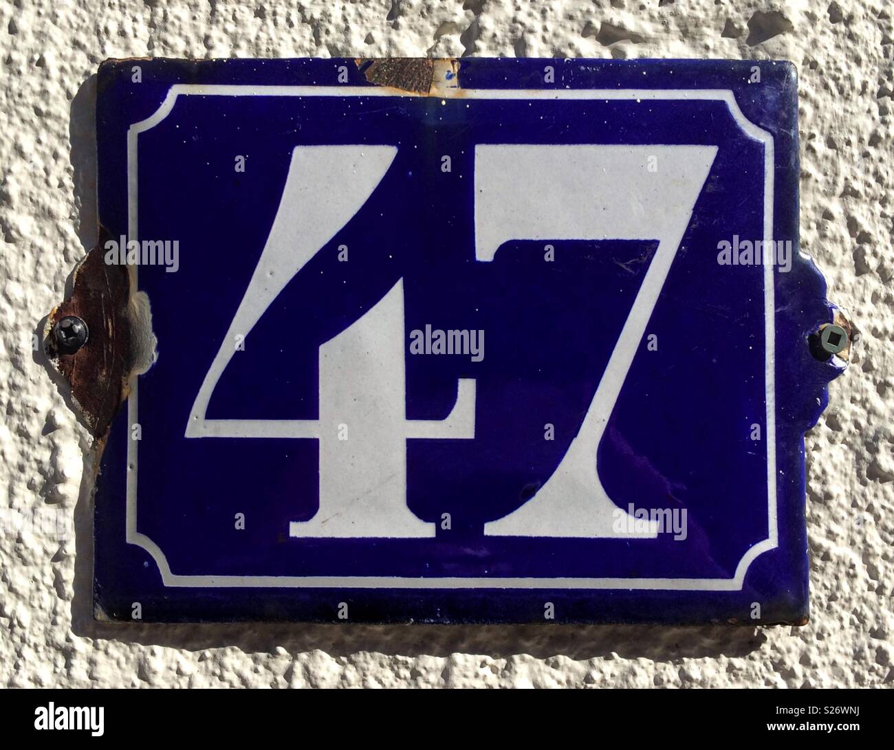 Number 47 High Resolution Stock Photography And Images Alamy