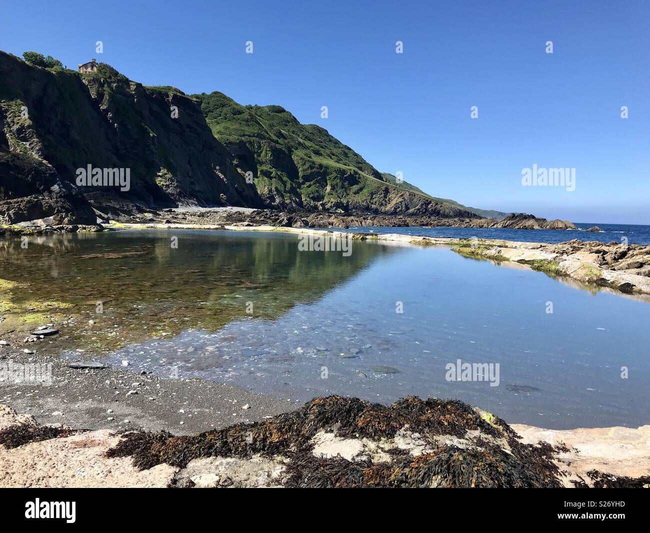 Tunnels beaches Stock Photo Alamy