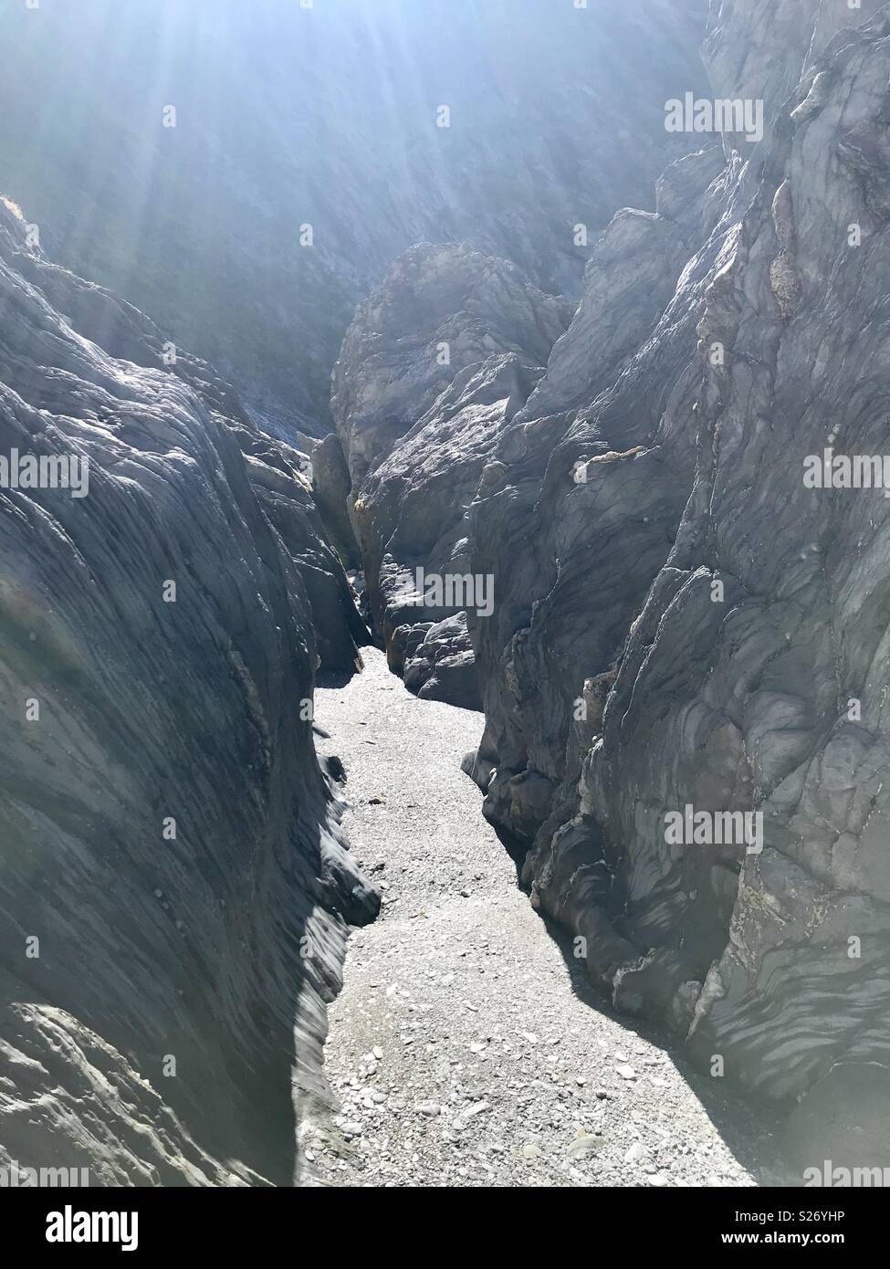 Tunnels beaches Stock Photo Alamy