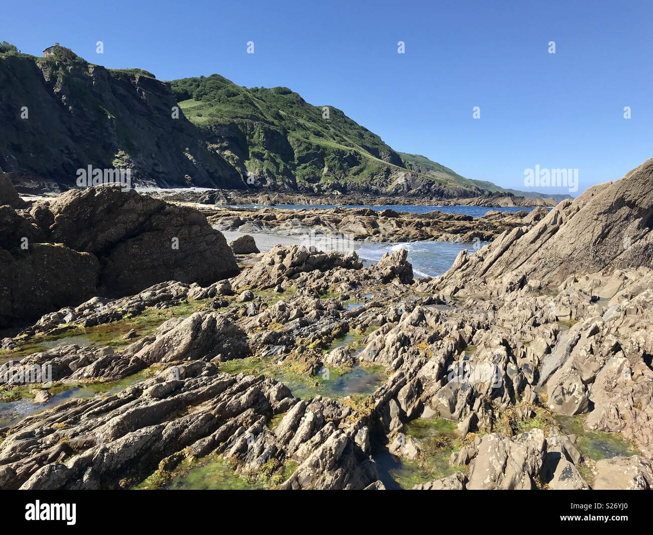 Tunnels beaches Stock Photo Alamy
