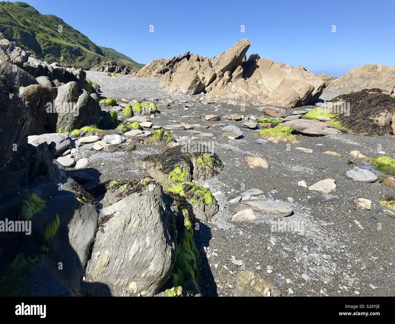 Tunnels beaches Stock Photo Alamy