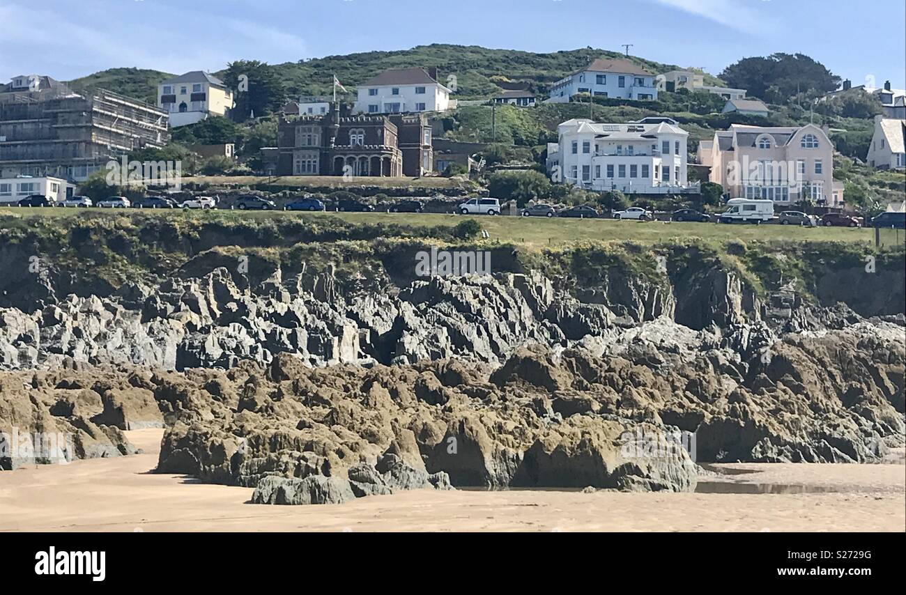 Woolacombe sands - Smartphone Captured Stock Image