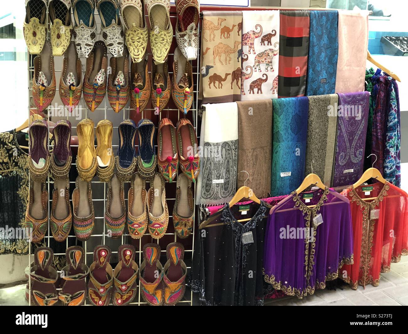 Uae clothes and shoes Stock Photo Alamy
