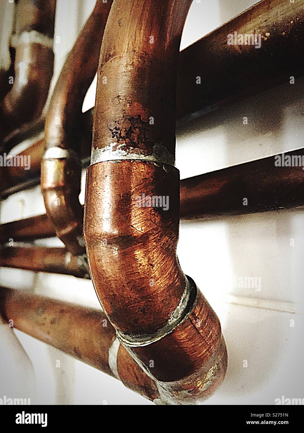 Copper piping hires stock photography and images Alamy