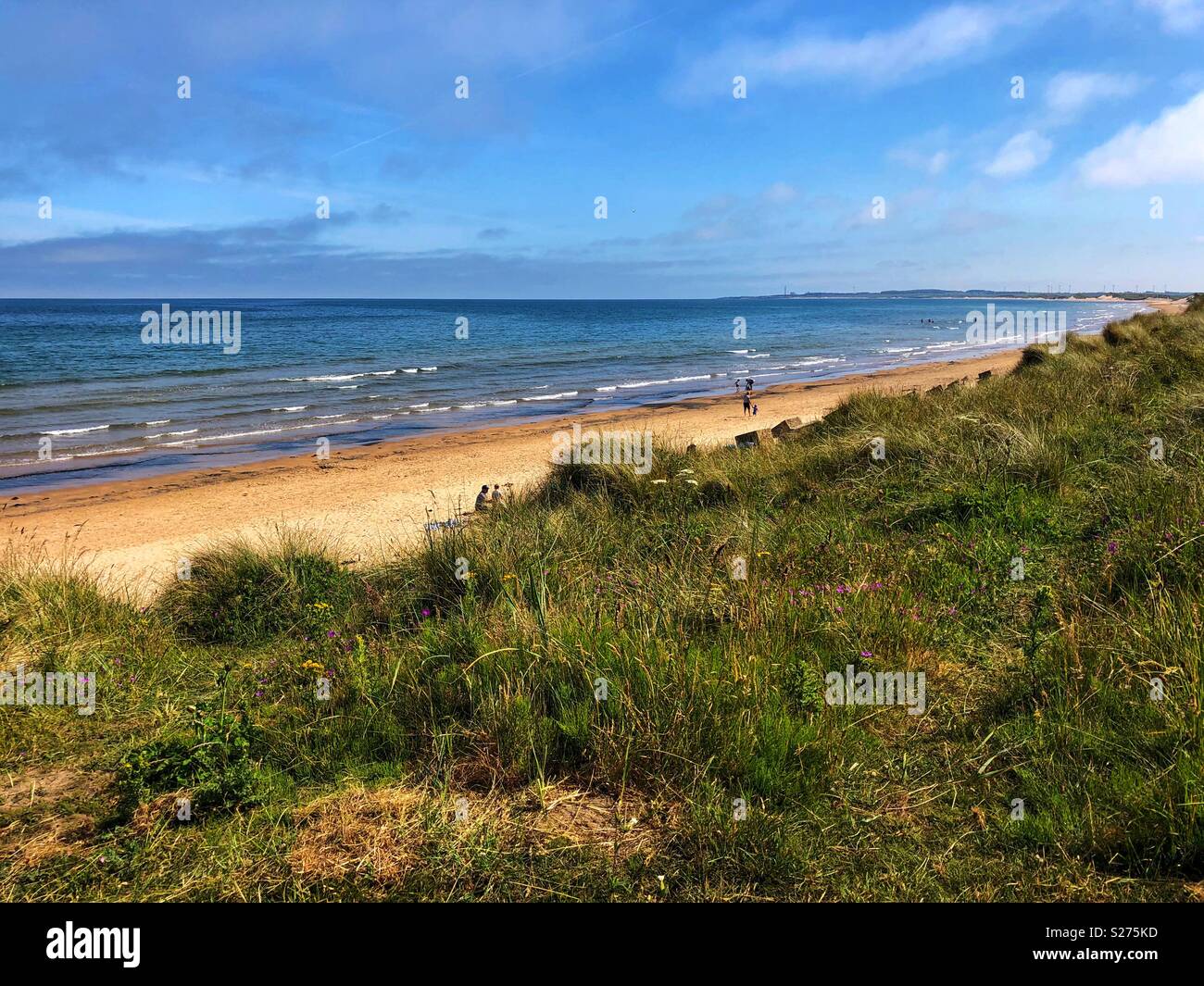 Druridge Bay Stock Photo Alamy