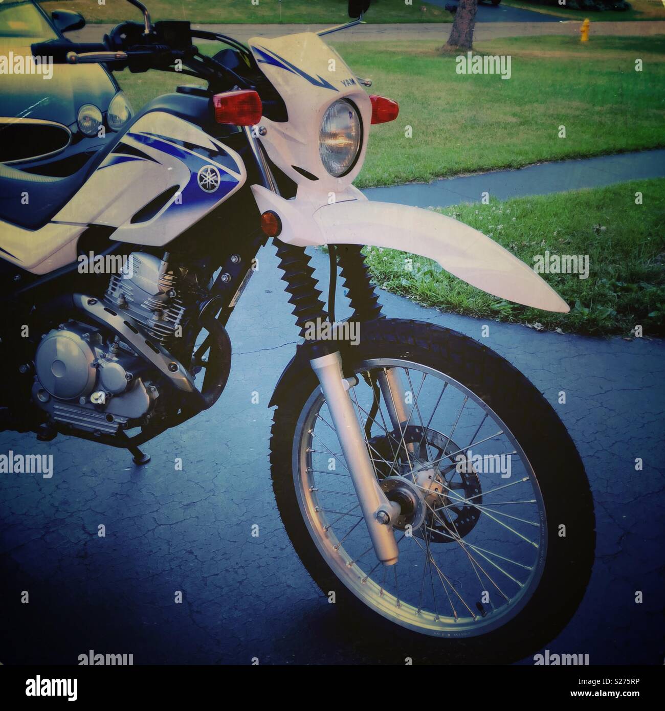 Honda motorcycle Stock Photo