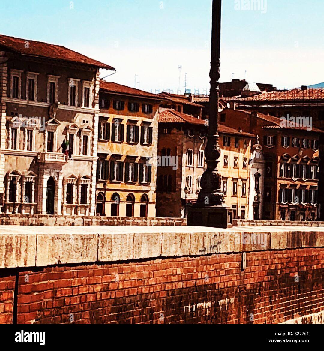 Streets of Pisa Stock Photo - Alamy