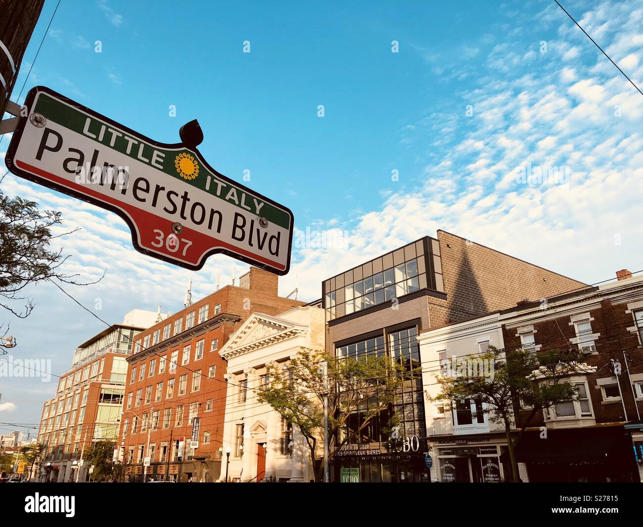 Palmerston Boulevard in Toronto in Canada Stock Photo Alamy